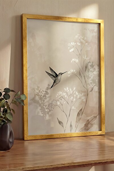 Postifull Pictură de perete, Tablou și poster cu ramă aurie de lux, Seria Rit...