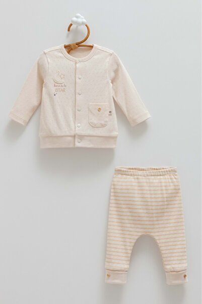 Caramell All Time Boy Front and Back Set Beige