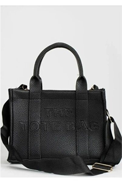 eranora Orlena Tote Bag Model Women's Hand and Shoulder Bag Black