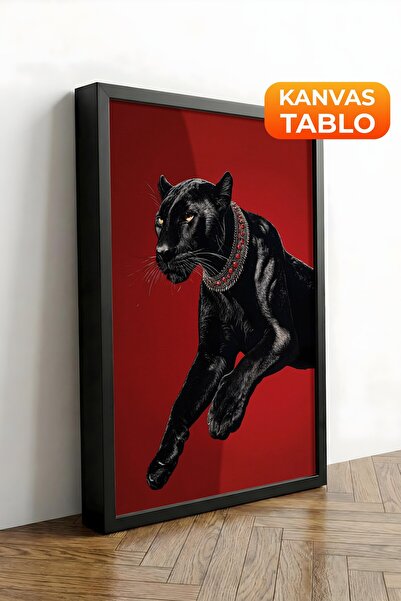 Postifull Duvar Tablosu, Lüks Siyah Çerçeveli Kanvas Tablo, Ritüel Serisi, Le...