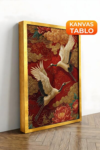 Postifull Zidna slika, luksuzna slika na platnu sa zlatnim okvirom, serija ri...