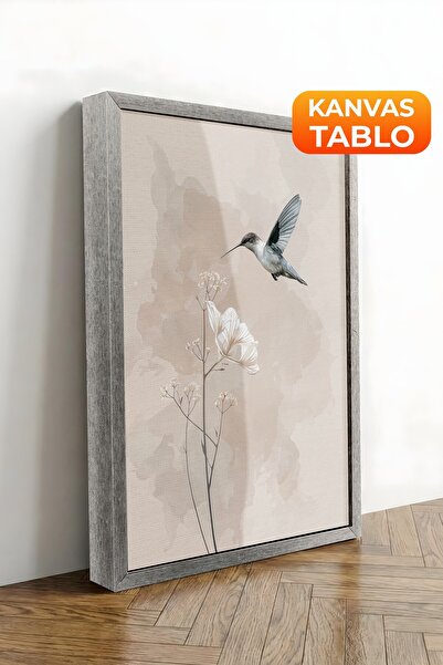 Postifull Zidna slika, luksuzna slika na platnu sa srebrnim okvirom, serija r...