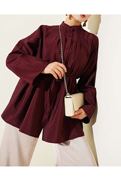 Burcia Parachute Shirt with Front Pockets