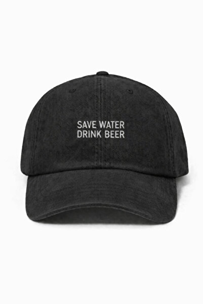 Tresore ''Save Water Drink Beer'' Embroidered Washable Cap /''Save Water Drin...