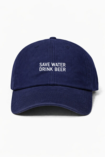 Tresore ''Save Water Drink Beer'' Embroidered Washable Cap /''Save Water Drin...