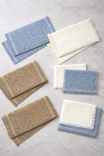 ÖZteks TOPLAM 12 ADET EL- YÜZ- MUTFAK HAVLUSU- KURULAMA BEZİ (4 ADET GRİ /4 A...