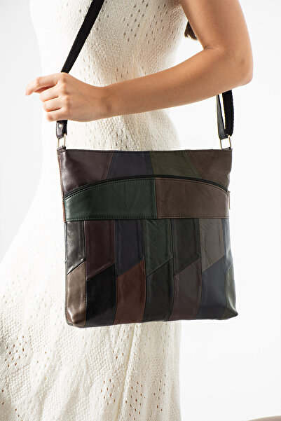 NahitaTyana Genuine Leather Large Size Crossbody and Shoulder Bag