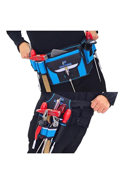BAGPRIME 2'Lİ BEL ALET, TAKIM VE HIRDAVAT ÇANTASI İNŞAAT, ELEKTRİK,TEKNİK ALA...