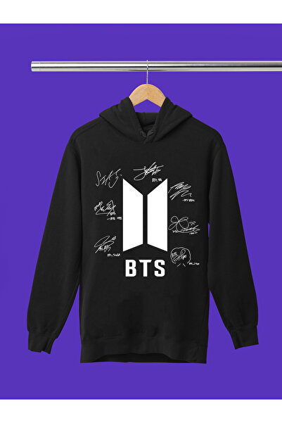 MAGORS سويت شيرت للأطفال مطبوع عليه BTS BANGTHAN BOYS ذو 3 خيوط ونسيج ناعم عا...