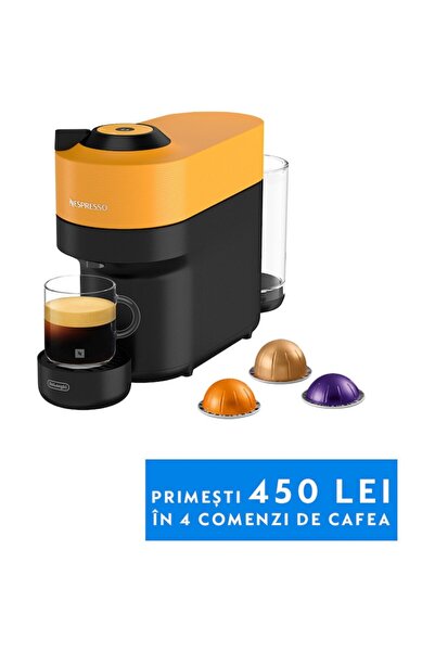 De'Longhi Espressor Nespresso της Vertuo Pop ENV90.Y, 1260W, Extractie prin c...