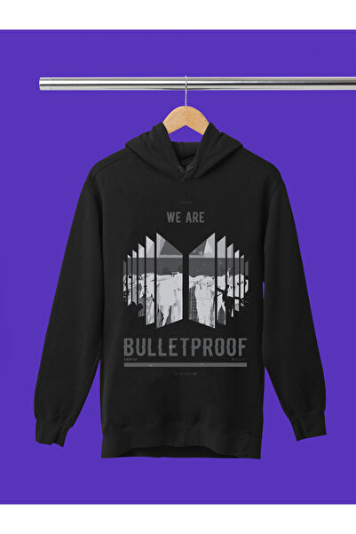 MAGORS سويت شيرت للأطفال مطبوع عليه BTS BANGTHAN BOYS ذو 3 خيوط ونسيج ناعم عا...