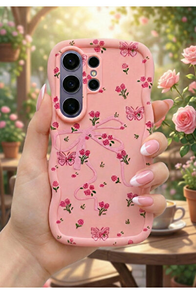 Rivor غطاء سيليكون متوافق مع هاتف Galaxy S26 Ultra مع شريط بارز للكاميرا ونقش...