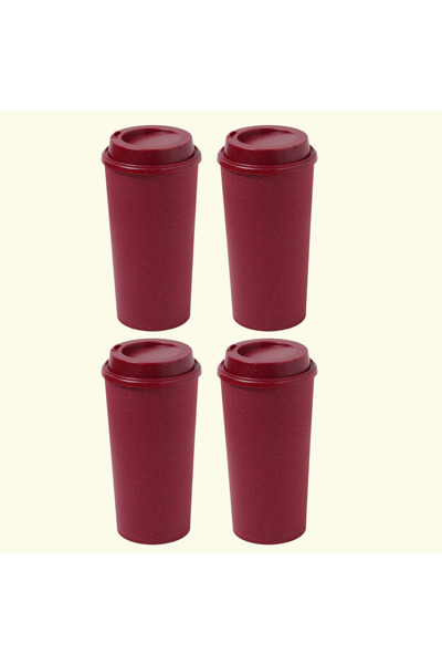 EHA Earth Friendly Sipper Mug with Lid | Made with Rice Husk | Microwave Safe...