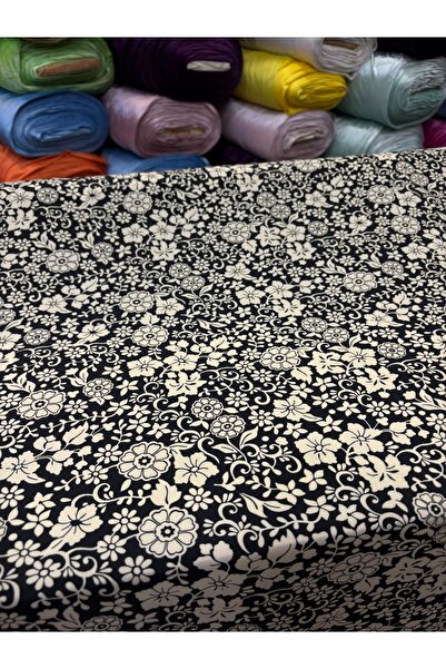 MEKİK MANİFATURA Țesătură creponată (Koşiba) cu model, 110 cm lățime