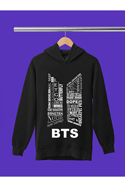 MAGORS سويت شيرت للأطفال مطبوع عليه BTS BANGTHAN BOYS ذو 3 خيوط ونسيج ناعم عا...