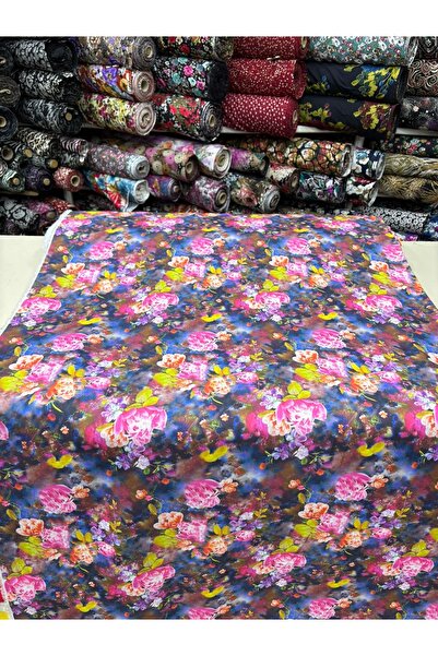 MEKİK MANİFATURA Țesătură JESIKA cu model, lățime dublă 150 cm, în lățime.