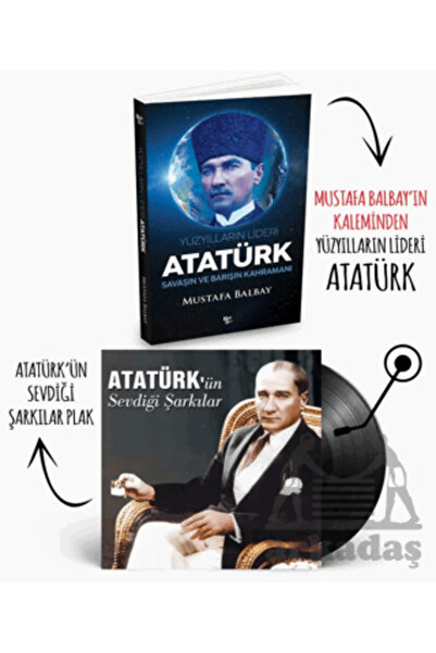 Halk Kitabevi Plaklı Kitaplar - Atatürk