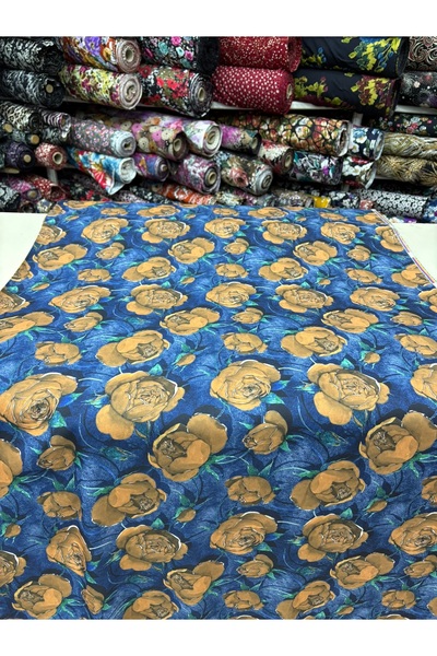 MEKİK MANİFATURA Țesătură JESIKA cu model, lățime dublă 150 cm, în lățime.