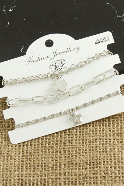 ZERO LAND سوار سلسلة يونكا تريند من ستوروزال - (63853) لون فضي