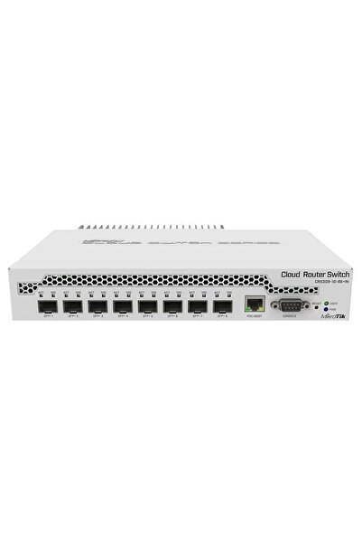MIKROTIK Διακόπτης διαχείρισης 1 x Gigabit, 8 x SFP+ - CRS309-1G-8S+IN