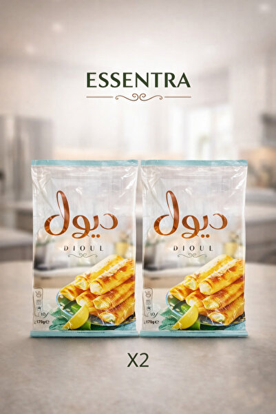 Essentra Home Böreklik Yufka DIOUL Sambousek Yufkası 170g 10’lu x2 Paket – Bö...