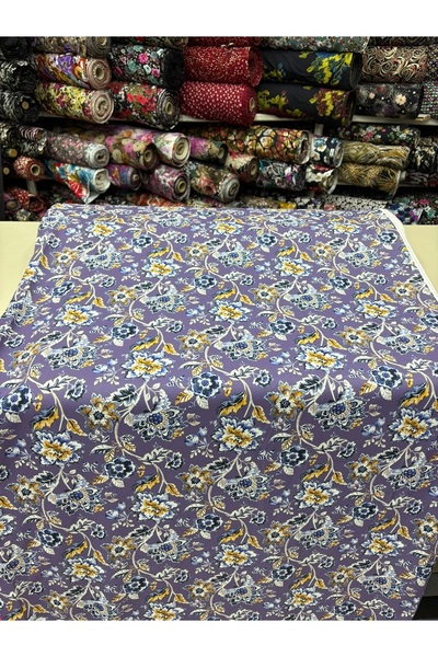 MEKİK MANİFATURA Țesătură JESIKA cu model, lățime dublă 150 cm, în lățime.