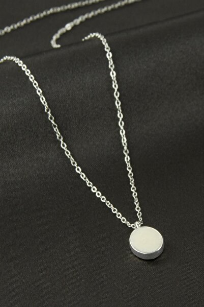 ZERO LAND قلادة على شكل قلب من STOROZAL - (61322) لون فضي