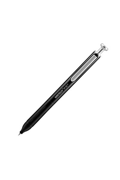 Writech W-0156 METAL UP SİYAH-BEYAZ GÖVDE 0,7MM SİYAH JEL KALEM - 2'Lİ