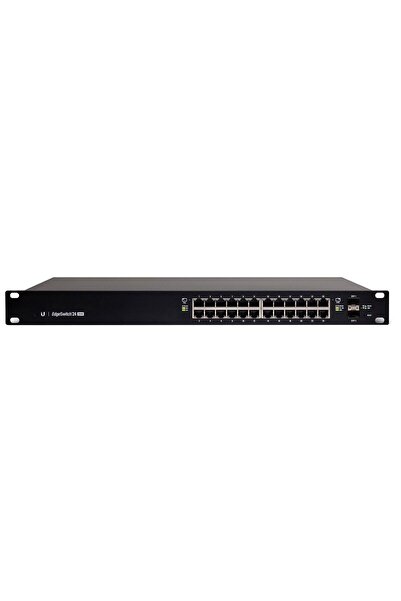 Ubiquiti Switch ES-24-250W EdgeSwitch PoE+ 24 (250W), 24 porturi 10/100/1000 ...