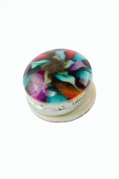 ZERO LAND مغناطيس وشاح ملون من ستوروزال قطعة واحدة (61740) - إبرولي