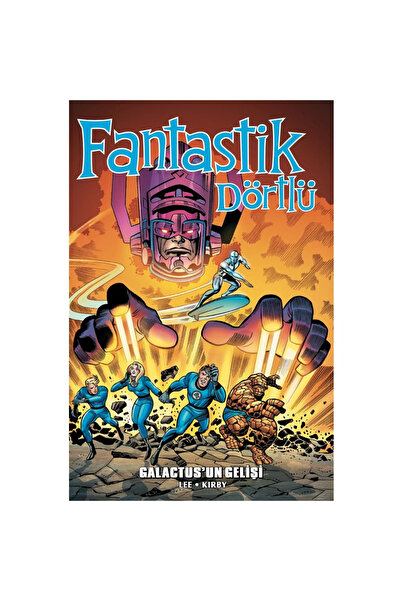 Arka Bahçe Yayıncılık Fantastik Dörtlü Galactus'un Gelişi Türkçe Çizgi Roman