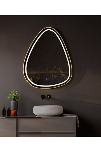 Sanal Glass El Hareket Sensörlü Ledli Dekoratif Banyo/salon ve Makyaj Aynası ...