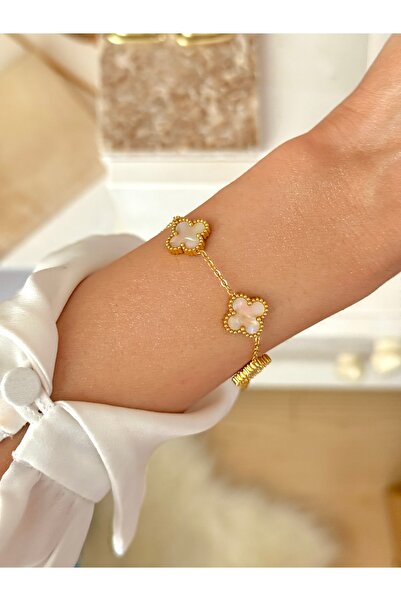 YOUES JEWELRY 316L Steel Hologram Pearlescent Bracelet Women Men Unisex Brace...