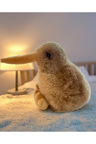 TUI ALPACA Handmade 100% Baby Alpaca Wool Plush Toy: Safy Kiwi – Camel TA-SA20CA