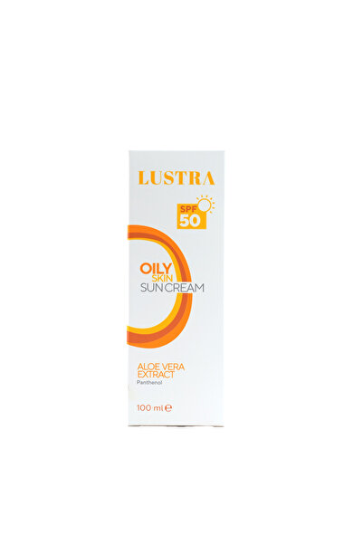 lustra OILY SKIN SUN CREAM 50 SPF 100ML - Lustra Sunscreen Cream for Oily Ski...