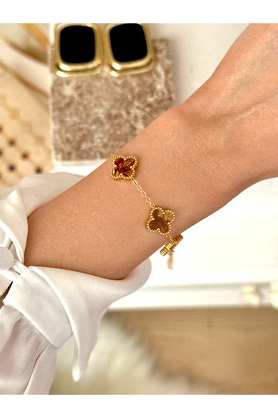 YOUES JEWELRY 316L Steel Hologram Pearlescent Bracelet Women Men Unisex Brace...