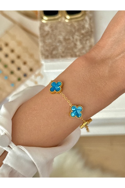 YOUES JEWELRY 316L Steel Hologram Pearlescent Bracelet Women Men Unisex Brace...