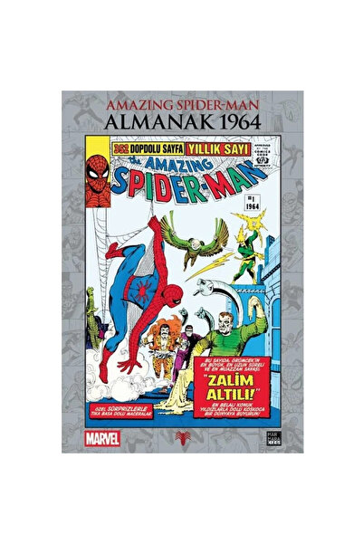 Marmara Çizgi Yayınları Amazing Spiderman - Almanak 1966 Türkçe Çizgi Roman