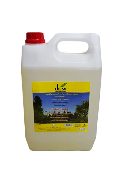 Dowclean مطهر داو كلين برائحة الحمضيات والصنوبر، عبوة واحدة سعة 5 لترات