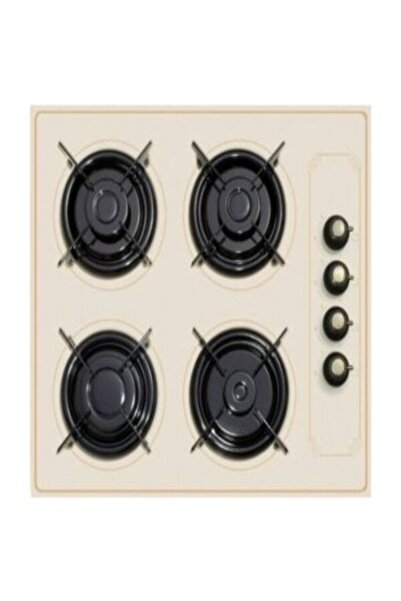 İtimat cam setüstü doğalgazlı rustik renkli 4 gözllü ocak