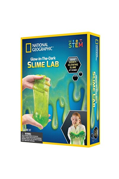 NATIONAL GEOGRAPHIC Set educativ Laboratorul de slime fosforescent