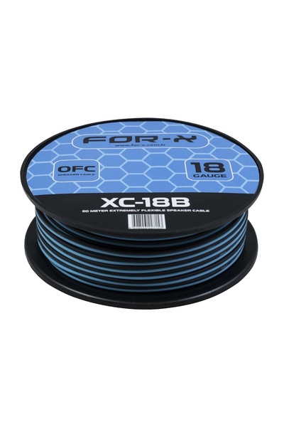 For-X Deniz Sound Garage XC-18B 18 GA OFC %100 Bakır Hoparlör Kablosu 5 Metre..