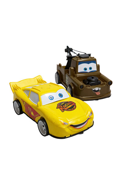 MASTPAD Set 2 masinute jucarie pentru copii, tip cars cu personaje animate, 3...