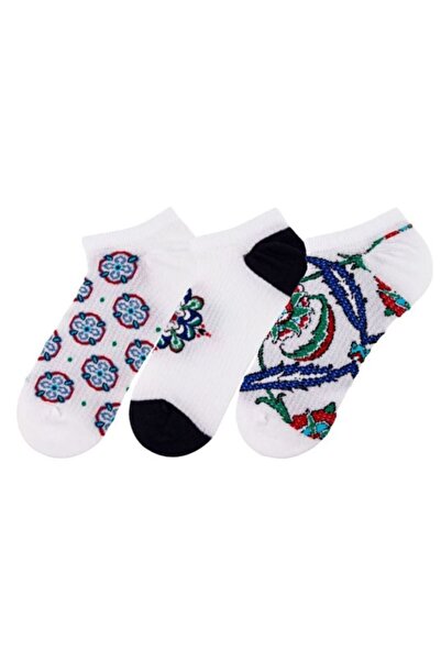 Bross Жіночі трипальцеві шкарпетки з мотивом китайської кераміки