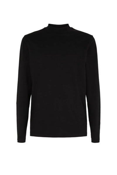KAİZEN Men's long-sleeved black shirt
