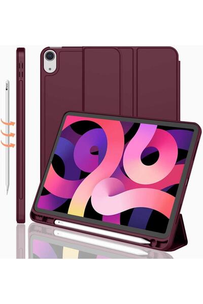 UnDePlus Samsung Galaxy Tab S11 11inç 2025 Kılıf Kalem Bölmeli Smart Case X73...