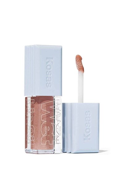 kosas cosmetics Lip Oil Plumping Treatment Gloss, Unzipped, 4.6ml