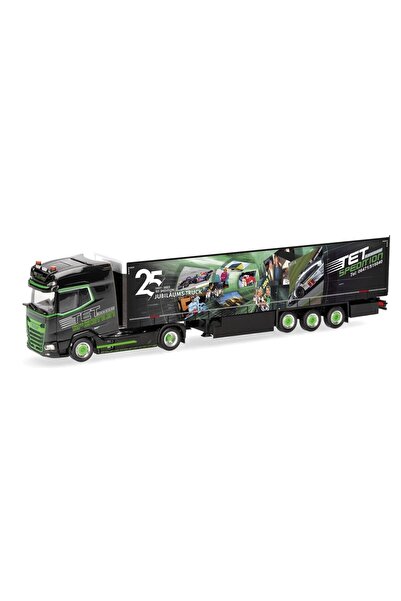Herpa 318907, 1/87 DAF XG+ Perdeli Dorseli küçük tır modeli