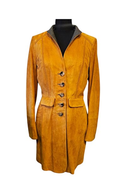 asus deri Karolina - Genuine Suede Leather Jacket