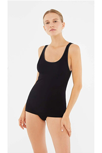 Dagi Women'S, Black, Oversize Size 95% Cotton 5% Elastane 2-Piece Undershirt